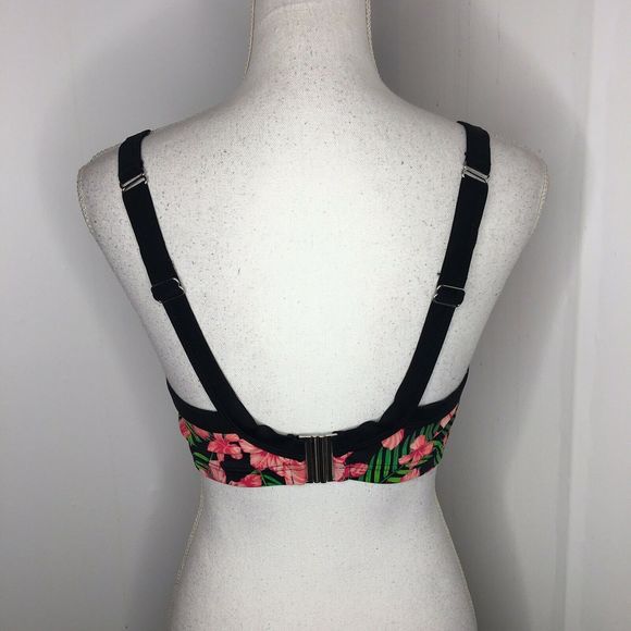 Swimsuits For All Ellos Floral Print‎ Bikini Top 10 - Picture 4 of 7